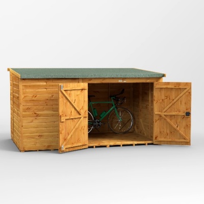 Power Pent Bike Shed 10x6